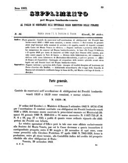 Verordnungsblatt für den Dienstbereich des K.K. Finanzministeriums für die im Reichsrate Vertretenen Königreiche und Länder 18621030 Seite: 1