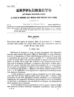 Verordnungsblatt für den Dienstbereich des K.K. Finanzministeriums für die im Reichsrate Vertretenen Königreiche und Länder 18640220 Seite: 1