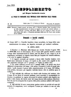 Verordnungsblatt für den Dienstbereich des K.K. Finanzministeriums für die im Reichsrate Vertretenen Königreiche und Länder 18640902 Seite: 1