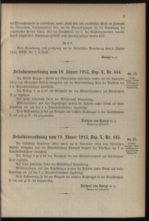 Verordnungsblatt für die k.k. Landwehr. Normalverordnungen 19150227 Seite: 7