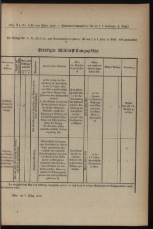 Verordnungsblatt für die k.k. Landwehr. Normalverordnungen 19150313 Seite: 7