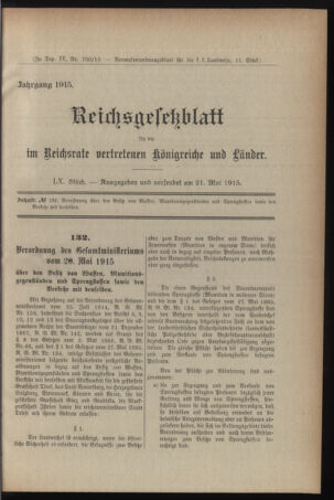 Verordnungsblatt für die k.k. Landwehr. Normalverordnungen 19150521 Seite: 3