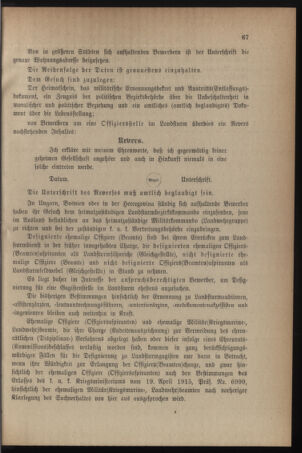 Verordnungsblatt für die k.k. Landwehr. Normalverordnungen 19150523 Seite: 13