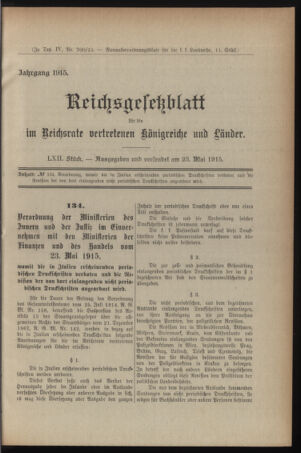 Verordnungsblatt für die k.k. Landwehr. Normalverordnungen 19150523 Seite: 3