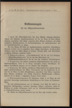 Verordnungsblatt für die k.k. Landwehr. Normalverordnungen 19150523 Seite: 7