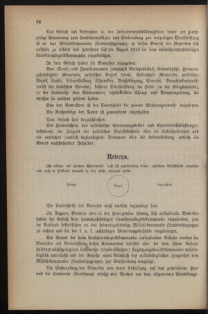 Verordnungsblatt für die k.k. Landwehr. Normalverordnungen 19150729 Seite: 2