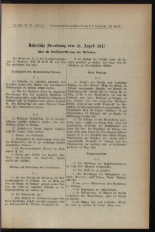 Verordnungsblatt für die k.k. Landwehr. Normalverordnungen 19150925 Seite: 3