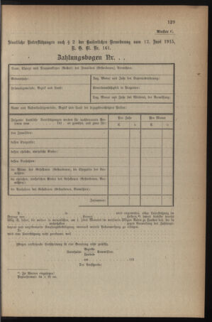 Verordnungsblatt für die k.k. Landwehr. Normalverordnungen 19151002 Seite: 19