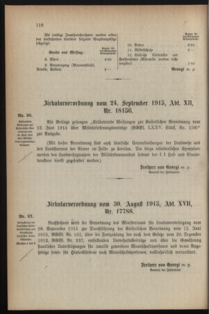 Verordnungsblatt für die k.k. Landwehr. Normalverordnungen 19151002 Seite: 6