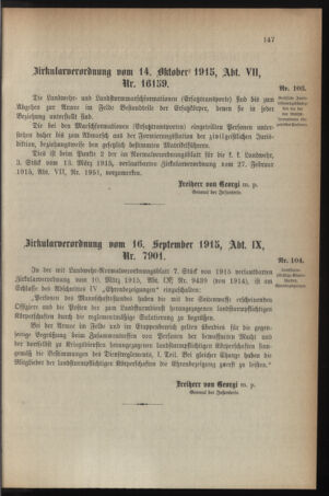 Verordnungsblatt für die k.k. Landwehr. Normalverordnungen 19151030 Seite: 5