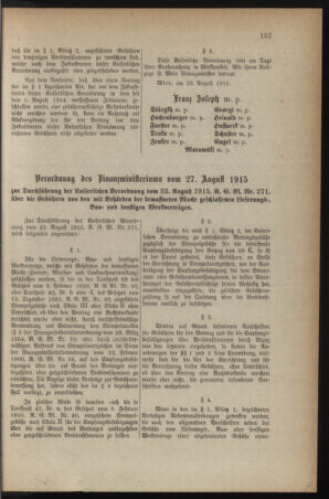 Verordnungsblatt für die k.k. Landwehr. Normalverordnungen 19151106 Seite: 7