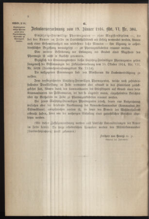 Verordnungsblatt für die k.k. Landwehr. Normalverordnungen 19160129 Seite: 4