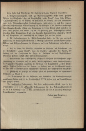 Verordnungsblatt für die k.k. Landwehr. Normalverordnungen 19160603 Seite: 3