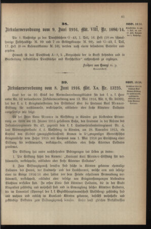 Verordnungsblatt für die k.k. Landwehr. Normalverordnungen 19160617 Seite: 3