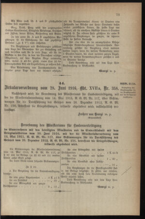 Verordnungsblatt für die k.k. Landwehr. Normalverordnungen 19160703 Seite: 3