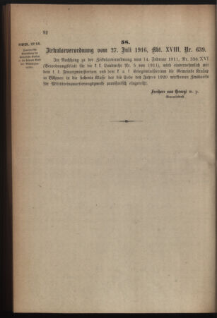 Verordnungsblatt für die k.k. Landwehr. Normalverordnungen 19160805 Seite: 4