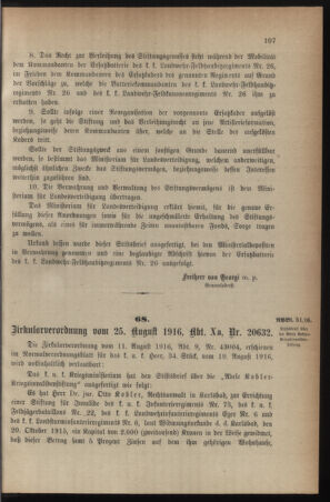 Verordnungsblatt für die k.k. Landwehr. Normalverordnungen 19160902 Seite: 3