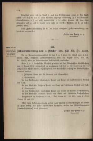 Verordnungsblatt für die k.k. Landwehr. Normalverordnungen 19161014 Seite: 10