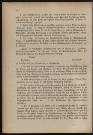 Verordnungsblatt für die k.k. Landwehr. Normalverordnungen 19170217 Seite: 2