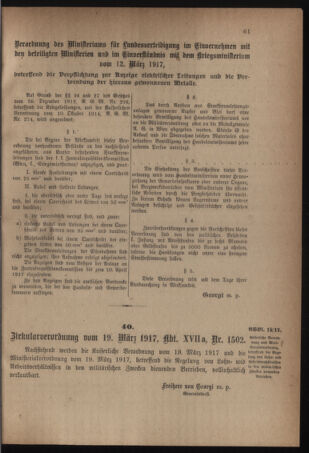 Verordnungsblatt für die k.k. Landwehr. Normalverordnungen 19170324 Seite: 3