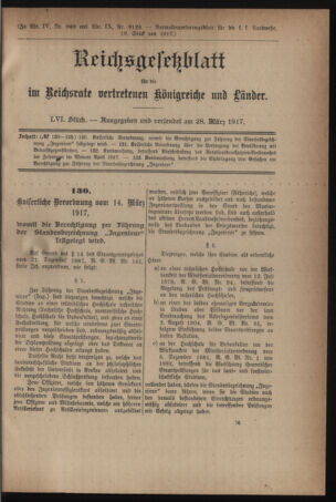 Verordnungsblatt für die k.k. Landwehr. Normalverordnungen 19170328 Seite: 1