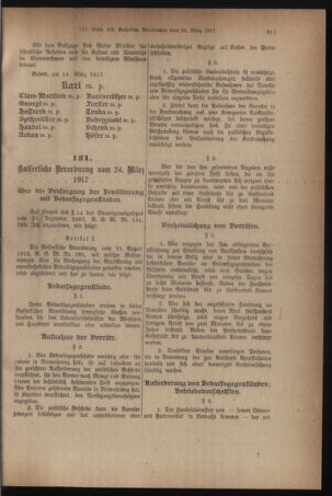 Verordnungsblatt für die k.k. Landwehr. Normalverordnungen 19170328 Seite: 3