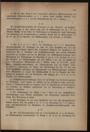 Verordnungsblatt für die k.k. Landwehr. Normalverordnungen 19170407 Seite: 21