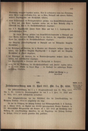 Verordnungsblatt für die k.k. Landwehr. Normalverordnungen 19170414 Seite: 3