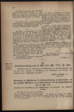 Verordnungsblatt für die k.k. Landwehr. Normalverordnungen 19170602 Seite: 2