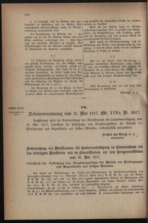 Verordnungsblatt für die k.k. Landwehr. Normalverordnungen 19170602 Seite: 4