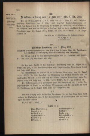 Verordnungsblatt für die k.k. Landwehr. Normalverordnungen 19170721 Seite: 4