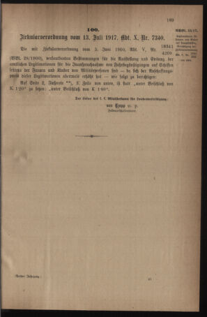 Verordnungsblatt für die k.k. Landwehr. Normalverordnungen 19170721 Seite: 5