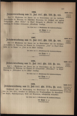 Verordnungsblatt für die k.k. Landwehr. Normalverordnungen 19170728 Seite: 7