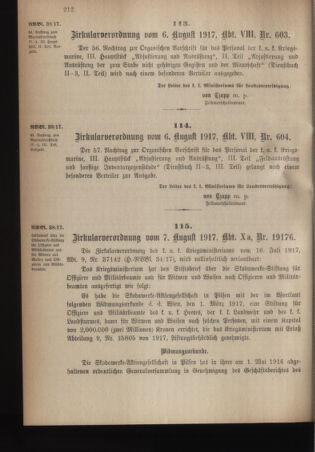 Verordnungsblatt für die k.k. Landwehr. Normalverordnungen 19170811 Seite: 4