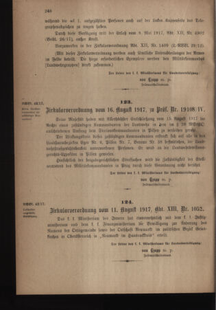 Verordnungsblatt für die k.k. Landwehr. Normalverordnungen 19170825 Seite: 2