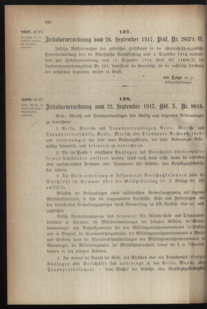 Verordnungsblatt für die k.k. Landwehr. Normalverordnungen 19170929 Seite: 2