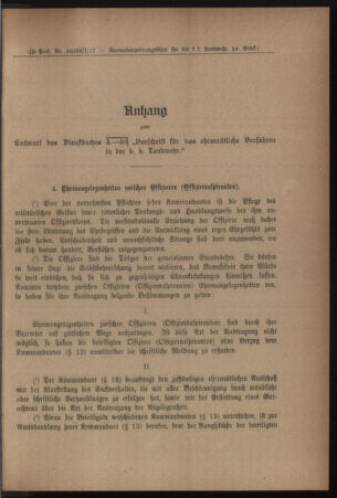 Verordnungsblatt für die k.k. Landwehr. Normalverordnungen 19171110 Seite: 3