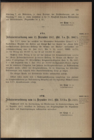 Verordnungsblatt für die k.k. Landwehr. Normalverordnungen 19171222 Seite: 3