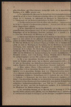 Verordnungsblatt für die k.k. Landwehr. Normalverordnungen 19180126 Seite: 22