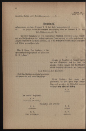 Verordnungsblatt für die k.k. Landwehr. Normalverordnungen 19180126 Seite: 62