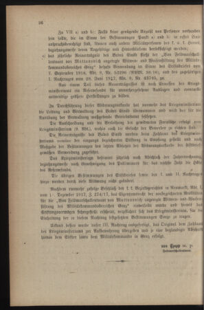 Verordnungsblatt für die k.k. Landwehr. Normalverordnungen 19180223 Seite: 6