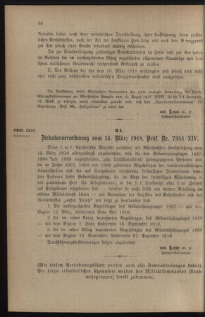 Verordnungsblatt für die k.k. Landwehr. Normalverordnungen 19180321 Seite: 2