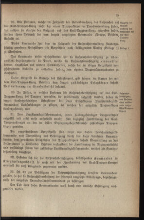 Verordnungsblatt für die k.k. Landwehr. Normalverordnungen 19180831 Seite: 19