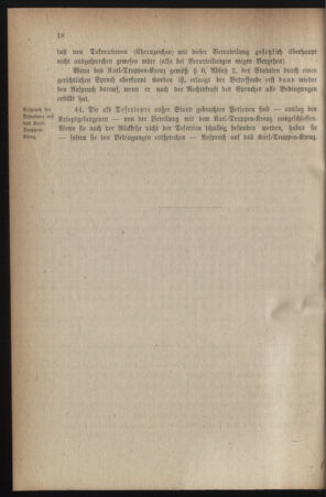 Verordnungsblatt für die k.k. Landwehr. Normalverordnungen 19180831 Seite: 22