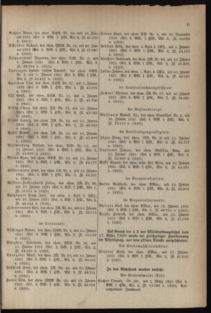 Verordnungsblatt für das deutschösterreichische Staatsamt für Heerwesen 19210122 Seite: 5