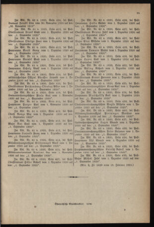 Verordnungsblatt für das deutschösterreichische Staatsamt für Heerwesen 19210122 Seite: 9