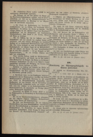 Verordnungsblatt für das deutschösterreichische Staatsamt für Heerwesen 19210129 Seite: 4