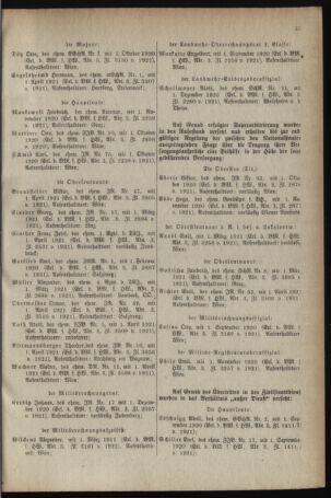 Verordnungsblatt für das deutschösterreichische Staatsamt für Heerwesen 19210212 Seite: 11