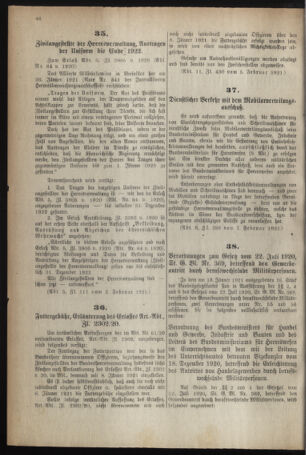 Verordnungsblatt für das deutschösterreichische Staatsamt für Heerwesen 19210212 Seite: 2