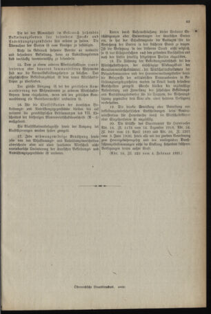 Verordnungsblatt für das deutschösterreichische Staatsamt für Heerwesen 19210215 Seite: 5